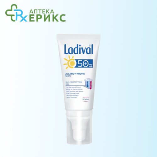 ladival allergy prone 50 spf gel za lice