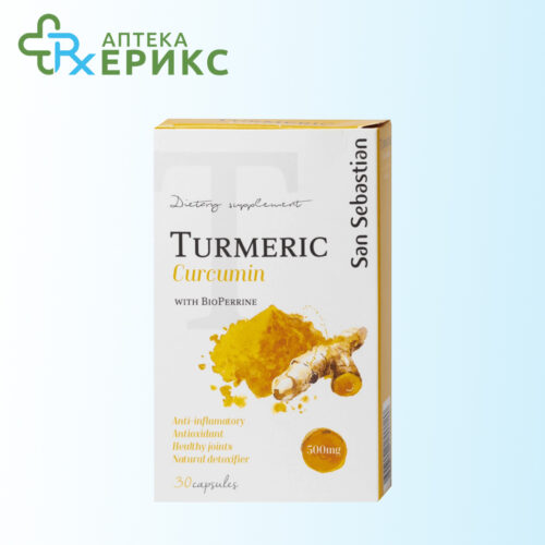 San Sebastian Turmeric kurkuma kapsuli