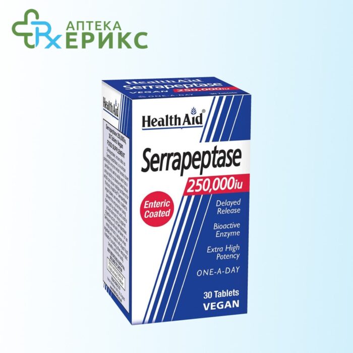 Serrapeptase 250000iu Health Aid