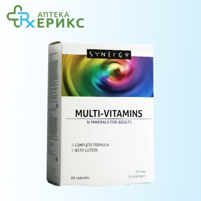 synergy multivitamins and minerals kapsuli