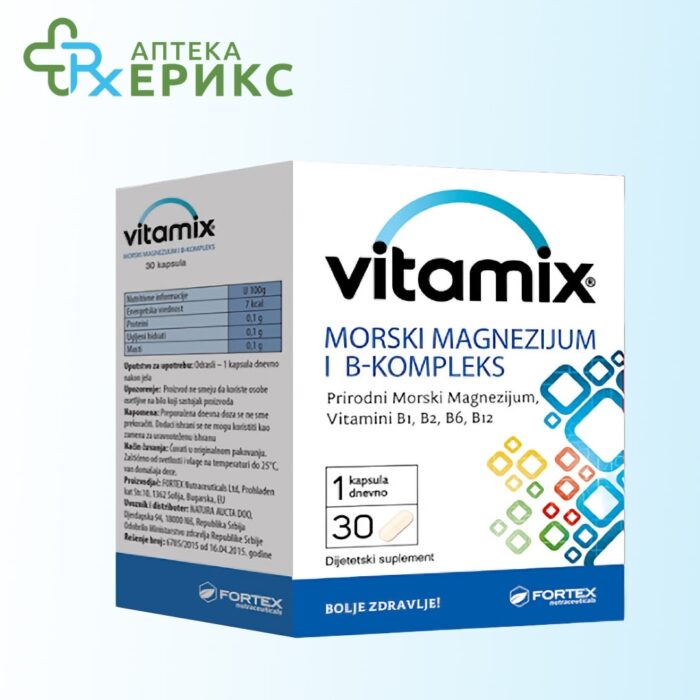 vitamix magnesium b complex kapsuli za vozrasni