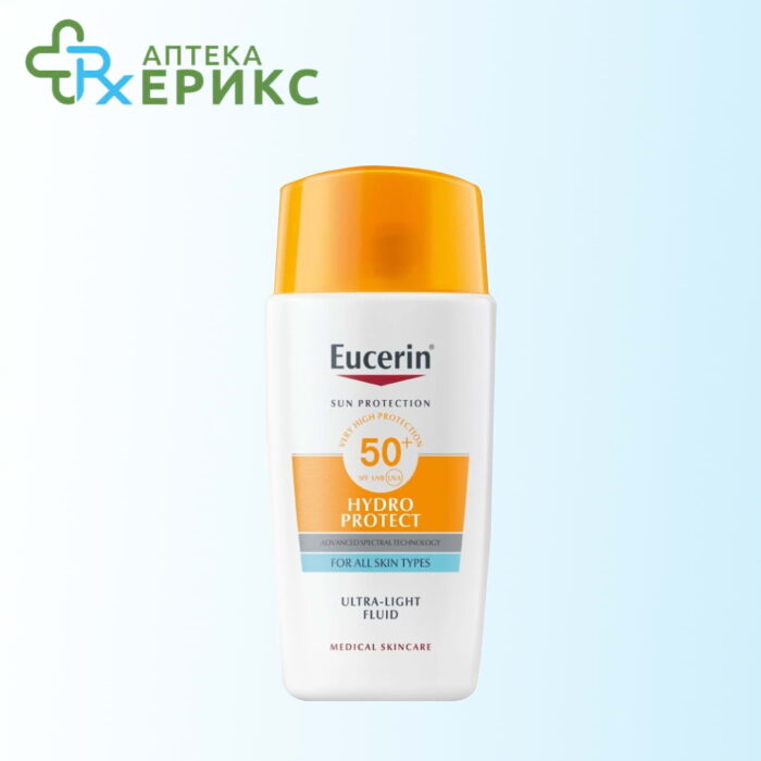 eucerin sun hydro protect krem fluid za lice spf 50