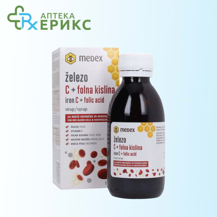 medex iron c folic acid sirup